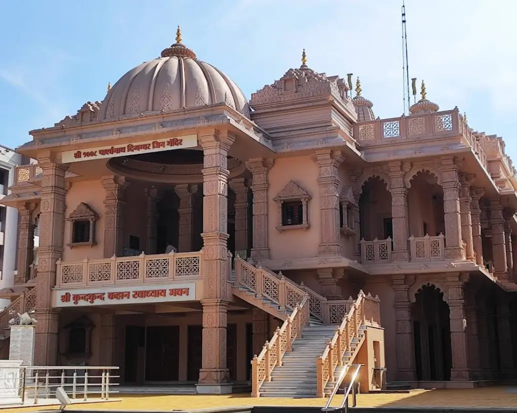 Shree Parshnath Digamber Jain kundkund Kahan nagar, Shikhar Ji